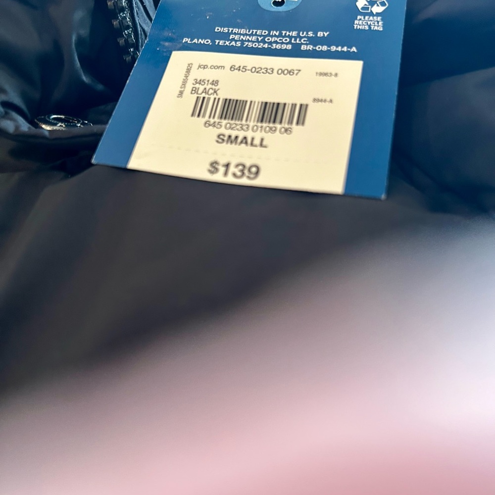 NWT oversized Small black Arizona puffer jacket Super comfy - Picture 6 of 11